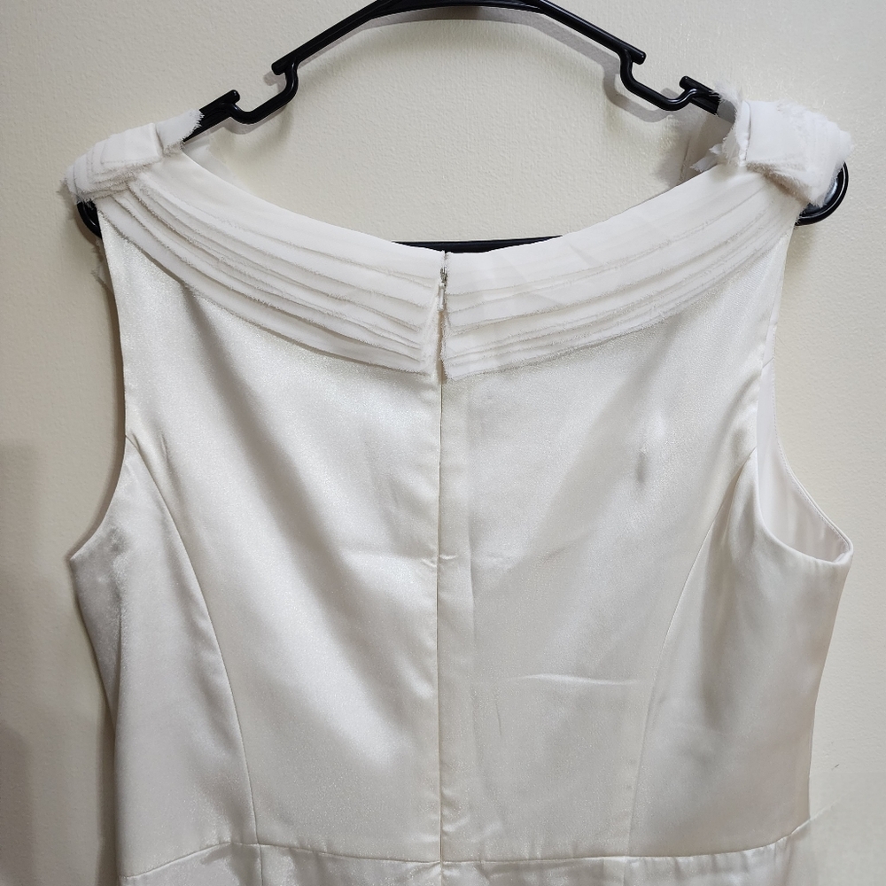 David’s Bridal Short Knee-length Wedding Dress Women's Size 14 - Picture 6 of 8